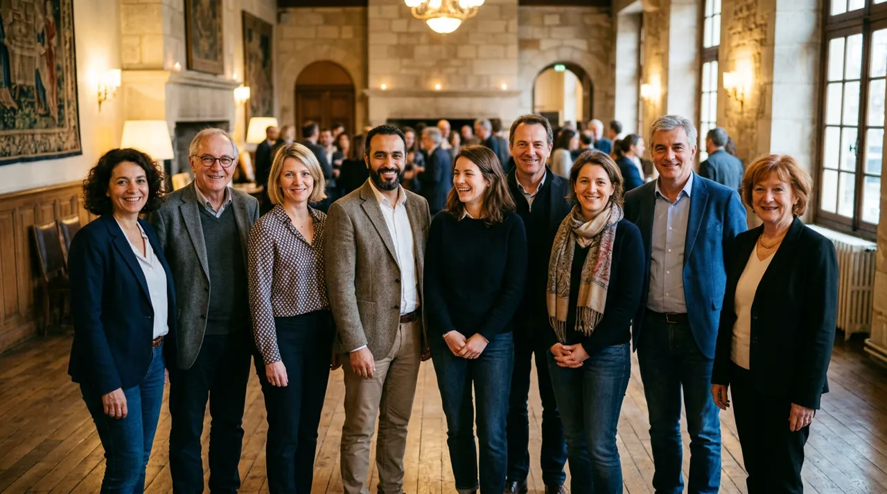 Membres du bureau et coordinateurs de l'association STAND'ART